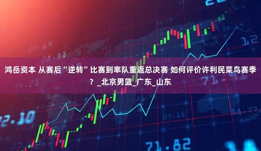 鸿岳资本 从赛后“逆转”比赛到率队重返总决赛 如何评价许利民菜鸟赛季？_北京男篮_广东_山东